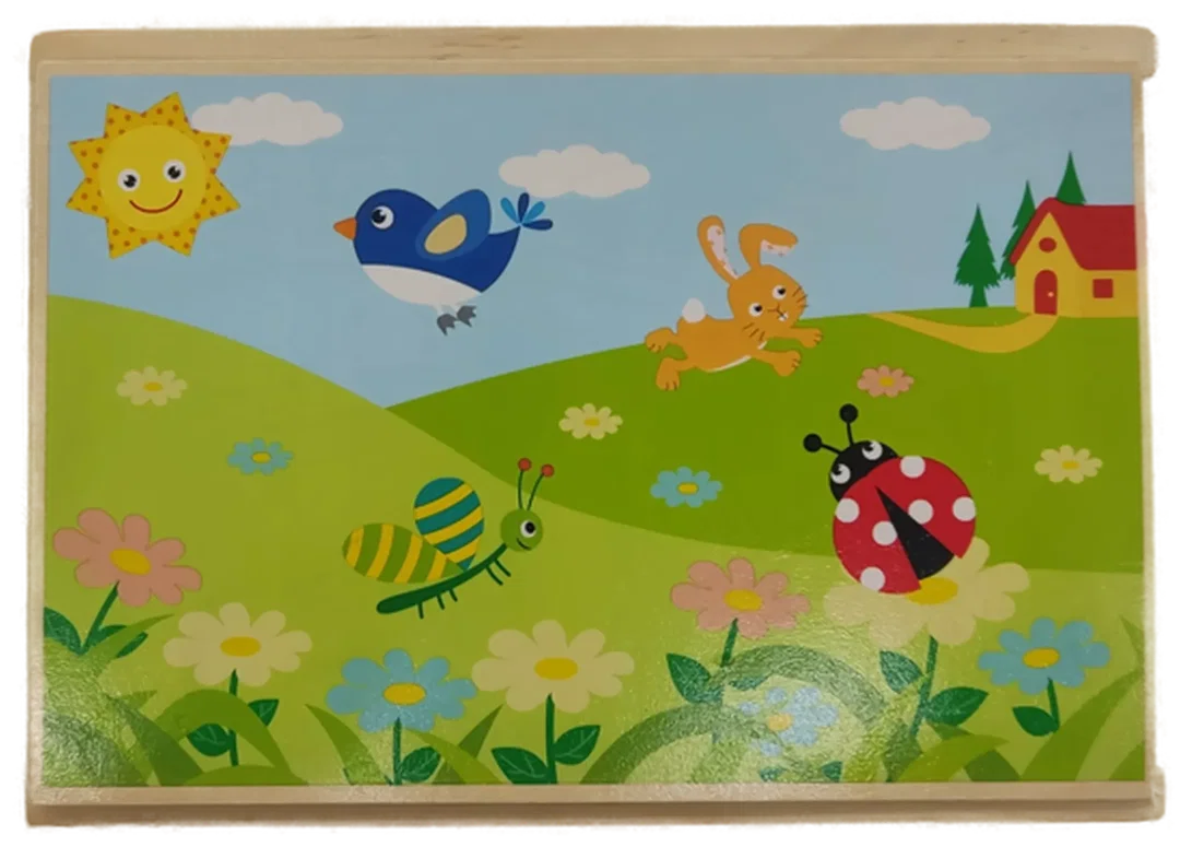 Playtive Domino Holzspielzeug/Babyspielzeug 16-teilig – Bild 3