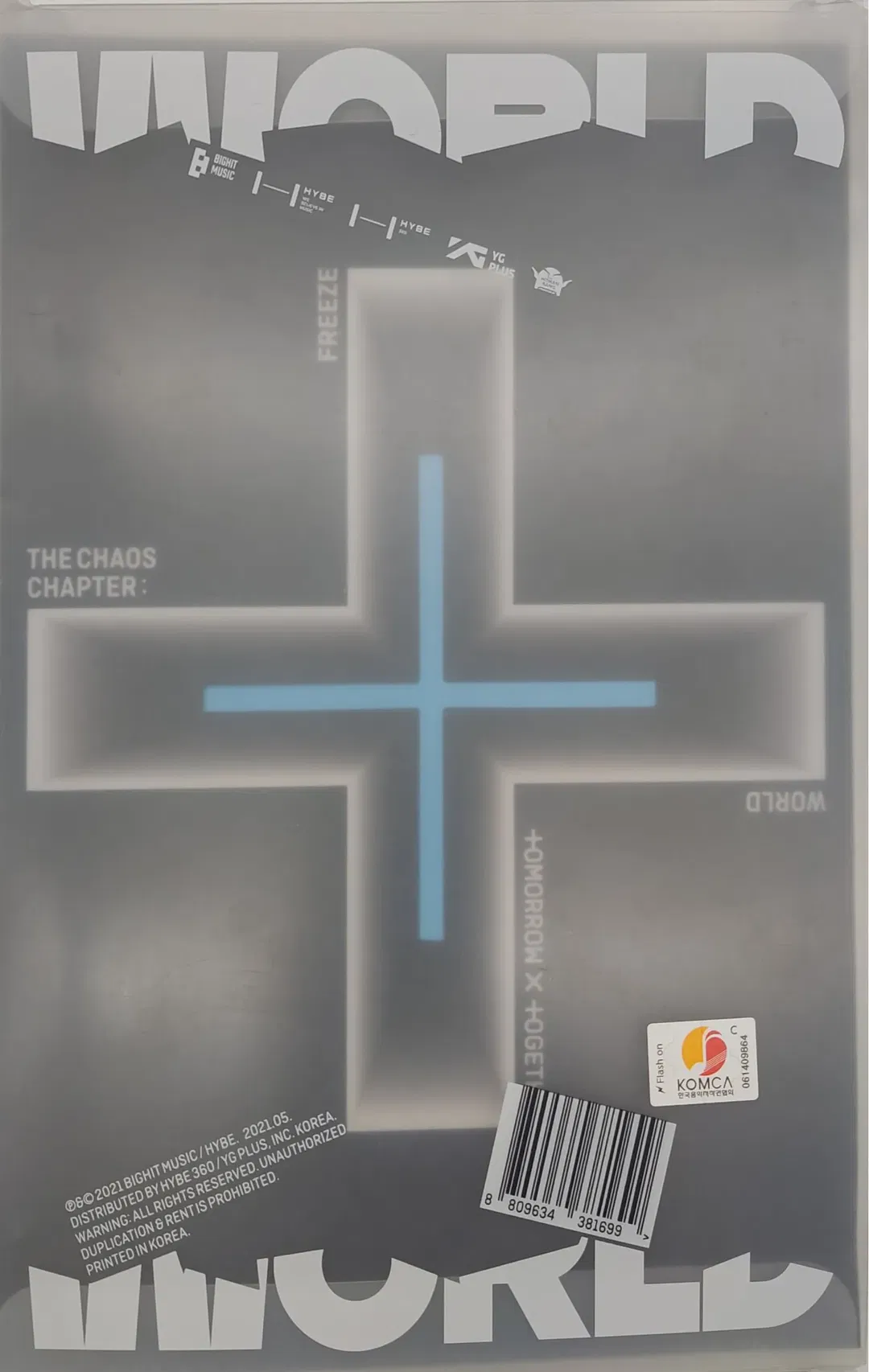 K-Pop - Tomorrow X Together - TXT- Album The Chaos Chapter:  Freeze - World - Fotobuch - Audio CD - Lyric Book und Minibooklet - Bild 2