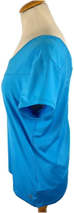 Adidas Damen T-Shirt Polyester Größe 44 | Trainingsfavorit - Bild 2