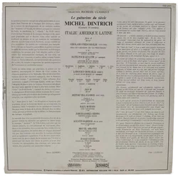 Vinyl LP - Michel Dintrich - Italie, Amérique Latine  - Bild 2