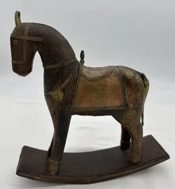 Vintage - Schaukelpferd - Figur - Bild 2