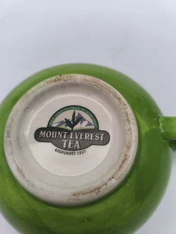 Set: kleine Teekanne + Tasse, Keramik; Mount Everest Tea Company – Vorschau 3