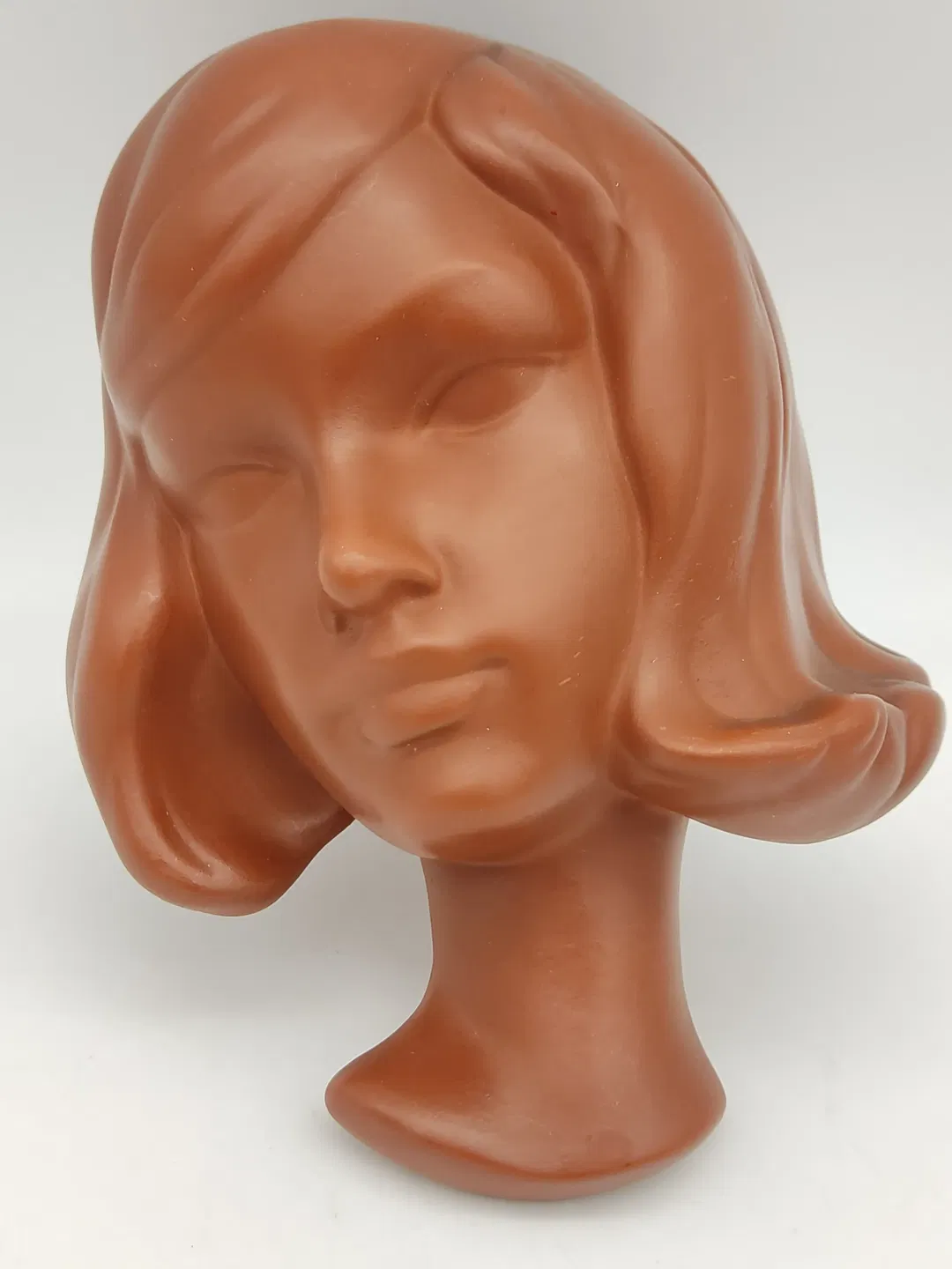 Vintage-Wandmaske Mädchenkopf - Bild 1