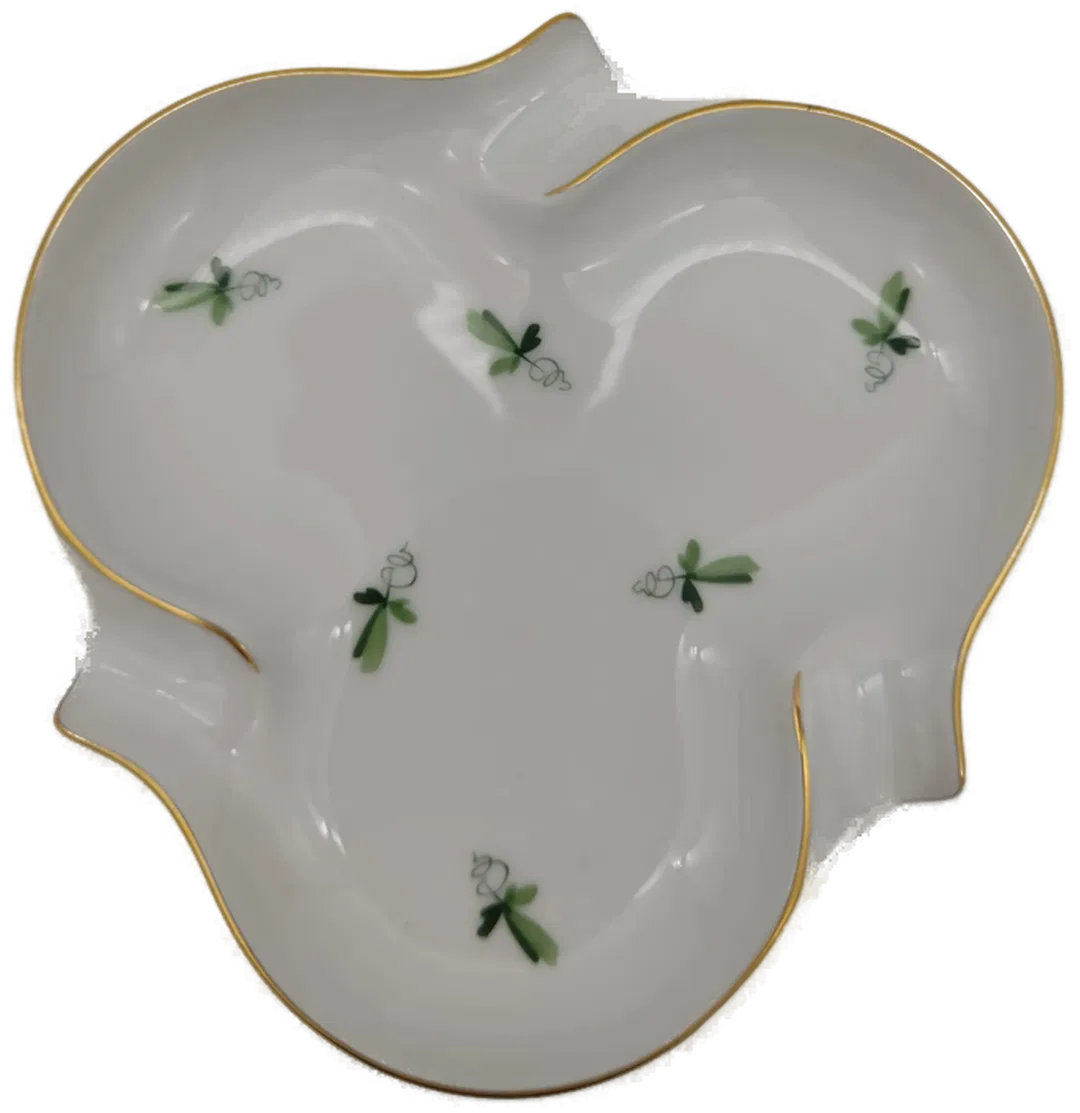 Augarten Porzellan Aschenbecher gemustert - Bild 1