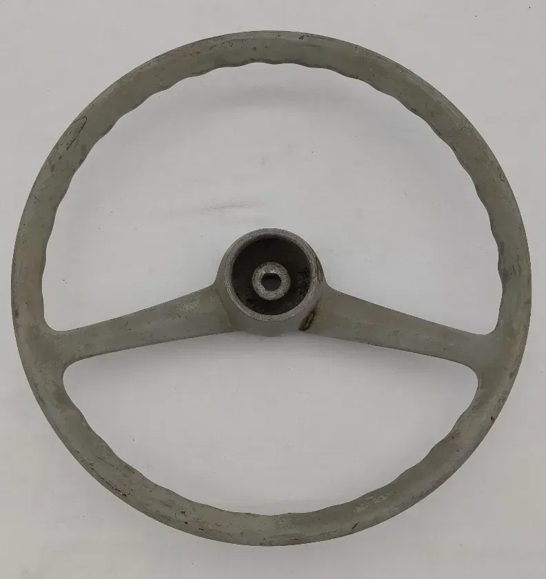 Vintage - Autolenkrad Metall  - Bild 1