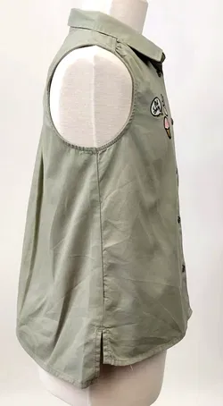 H&M Kindergilet, grün - Gr. 146 - Bild 3