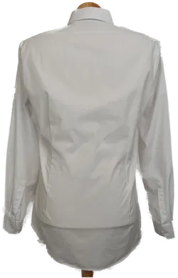 Calvin Klein Herren Hemd fitted weiß Gr. 40 - Bild 4