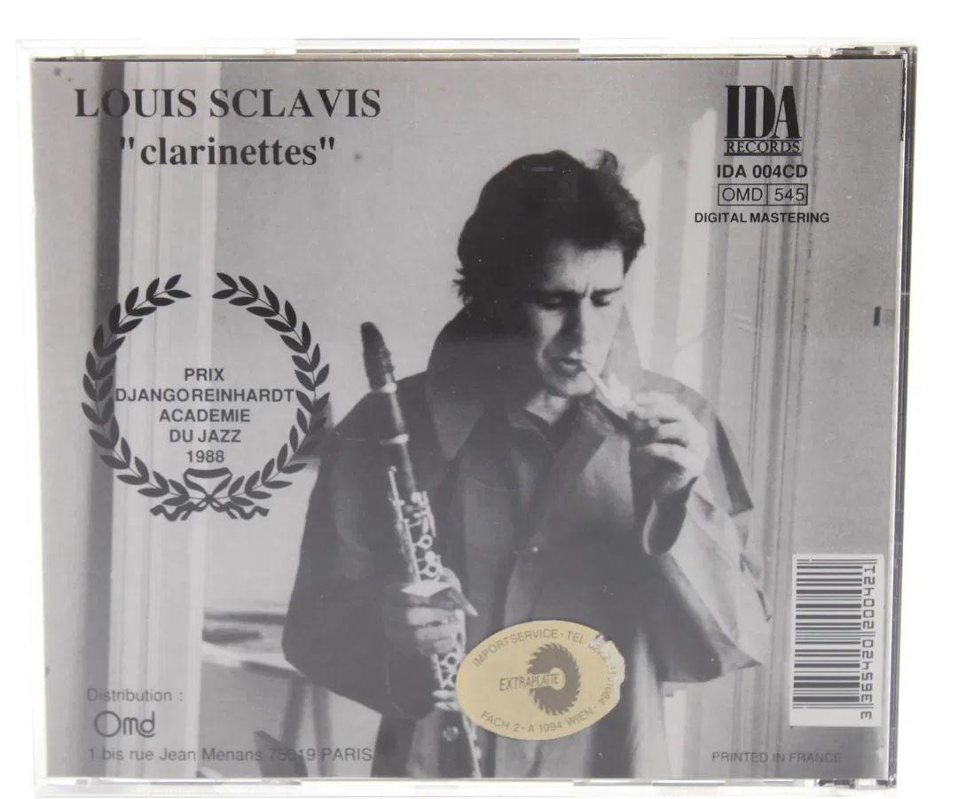 CD Louis Sclavis – Clarinettes (IDA 004CD, 1988) Album - Bild 1