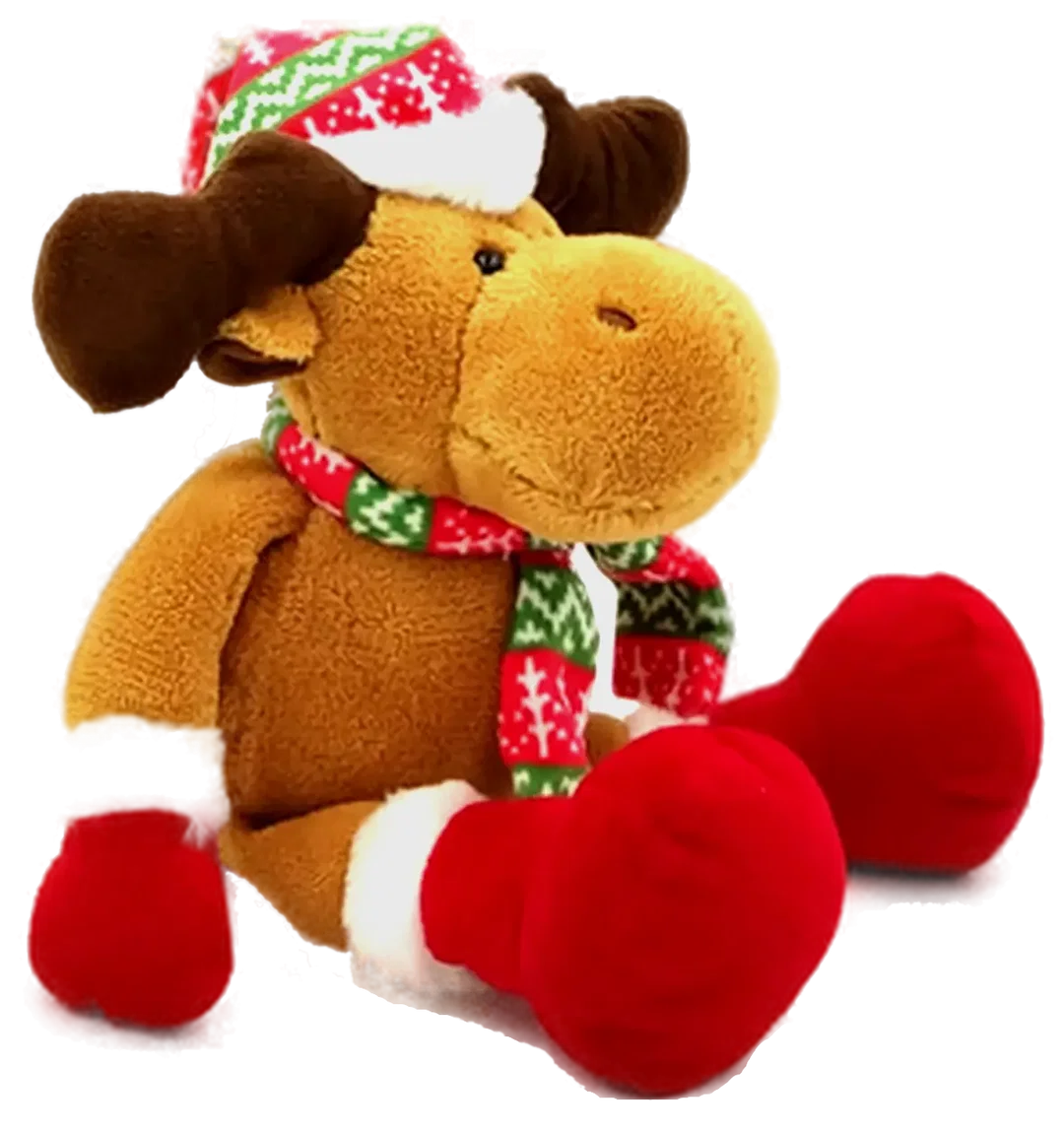 Weihnachtliches Plüsch-Rentier  – Bild 2