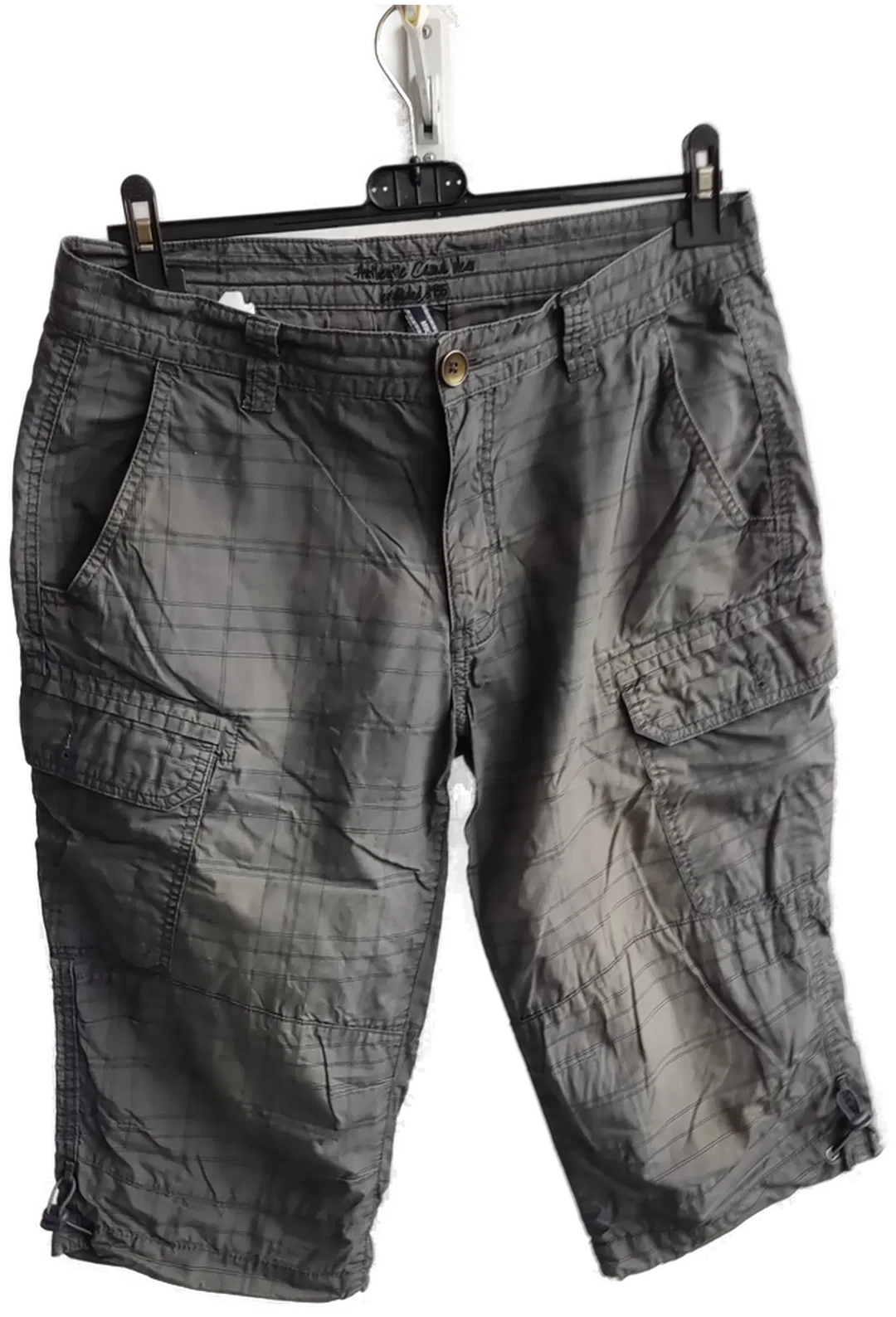 Charles Vögele Herren 3/4tel Hose grau - Gr. EUR 48/Bundweite W32  - Bild 4