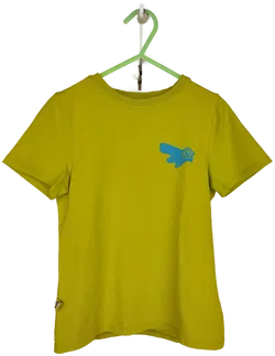 E9 Kinder T-Shirt gelbgrün - 92 - Bild 1