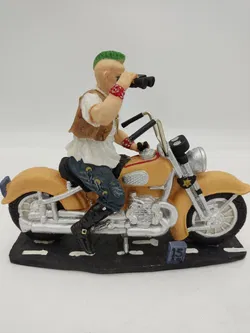 Bikerfigur 16cm hoch - Bild 2