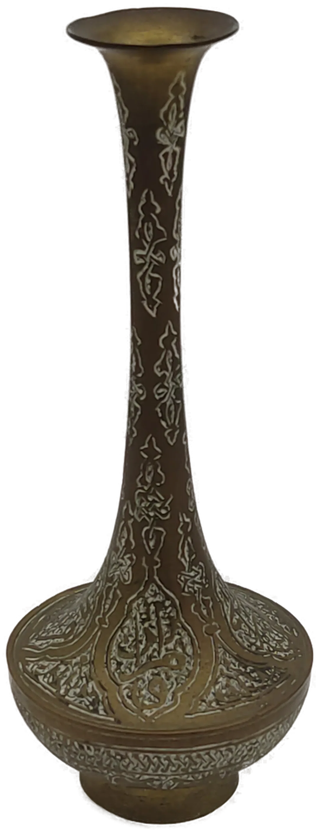 Islamische Arabische Messingvase | Handgravierter Orientalische Charme - Bild 4