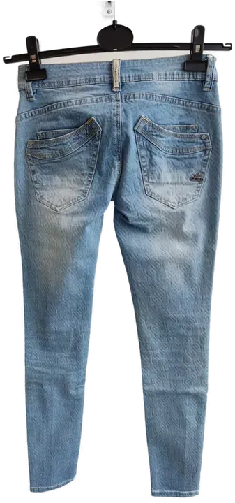 Buena Vista Damenjeans hellblau gemustert - W27 - Bild 2