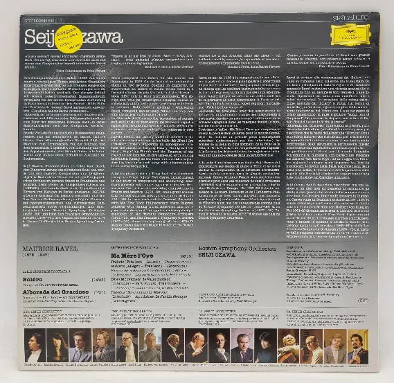 Langspielplatte - Seiji Ozawa - Ma Mère L'Oye / Alborada Del Gracioso – Bild 2