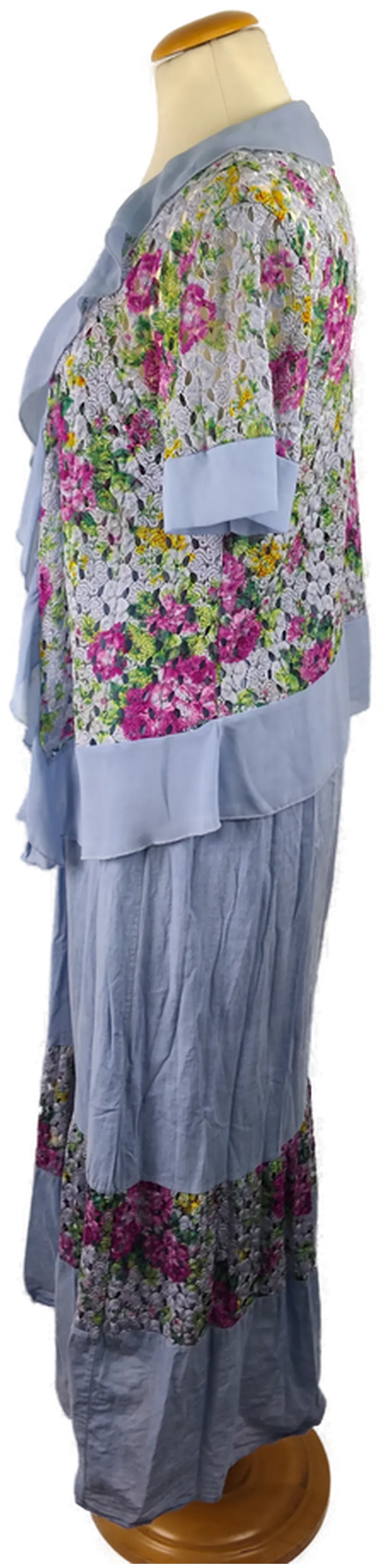 Maxikleid Sonstige Geblümt Baumwolle | Sommerabend-Traum – Bild 3