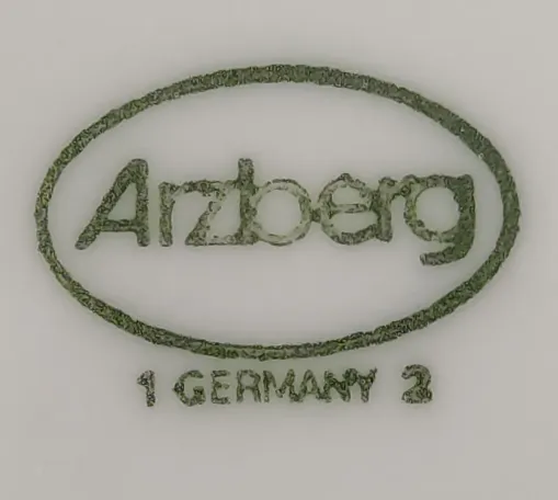 ARZBERG Nostalgie Weihnachtsteller, Made in Germany – Bild 2