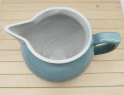 Krug kugelförmig, Wilhelmsburger Porzellan, 1L, blau  – Vorschau 2