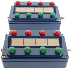 2 Stk. Märklin Stellpult 7072 – Weichen- und Signalsteuerung, Spur H0 - Bild 1