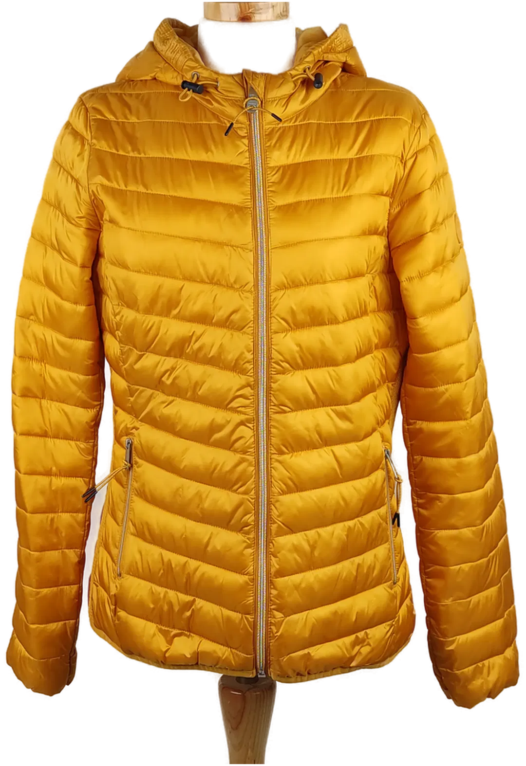 Tom Tailor Damenjacke mit Kapuze gelb - M/38 - Bild 4