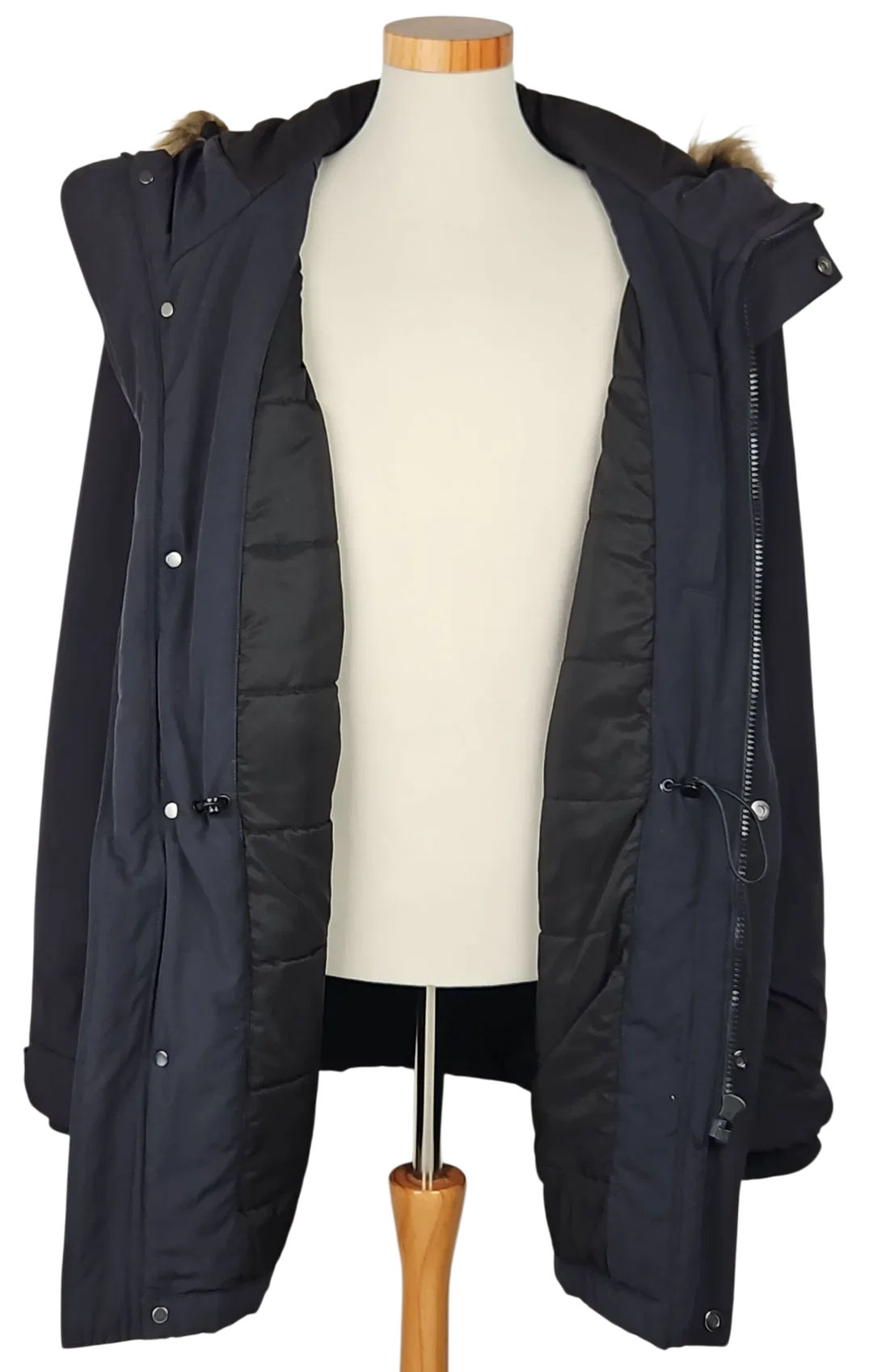 H&M Herren Parka, marine - Gr. XL  – Bild 6