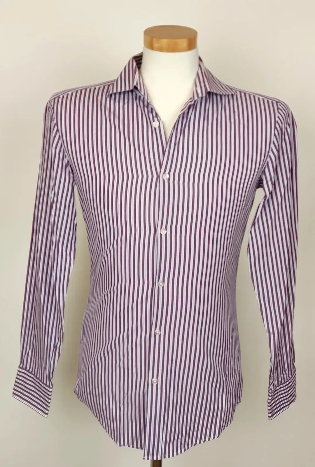 Boss Herren Hemd gestreift Gr. 38 - Bild 4