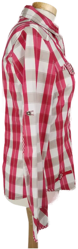  Spieht&Wensky Damen Drachtenbluse rot weiß kariert Gr. 34/XS - Bild 3