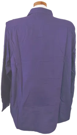 CANDA von C&A Herrenhemd, violett - Gr. XXL 45/46 - Bild 3