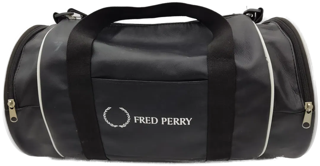 Fred Perry Tasche schwarz Vintage - Bild 1