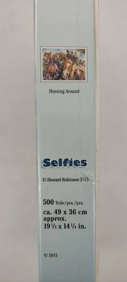 Ravensburger Puzzle Nr. 146956 Selfies Horsing Around 500 Stk. - Bild 4
