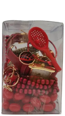 MYSTERY Modeschmuck SET - Rot - Bild 3