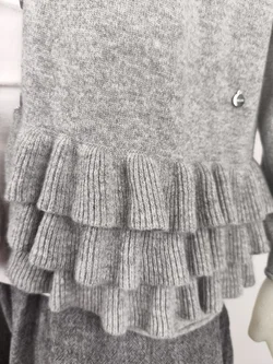 Madeleine, Strickweste Damen, Gr. 44/46, Kaschmir - Bild 4