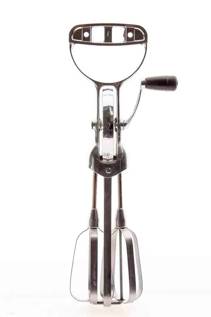 Handbetriebener Handmixer / Schneebesen aus Edelstahl - Bild 1