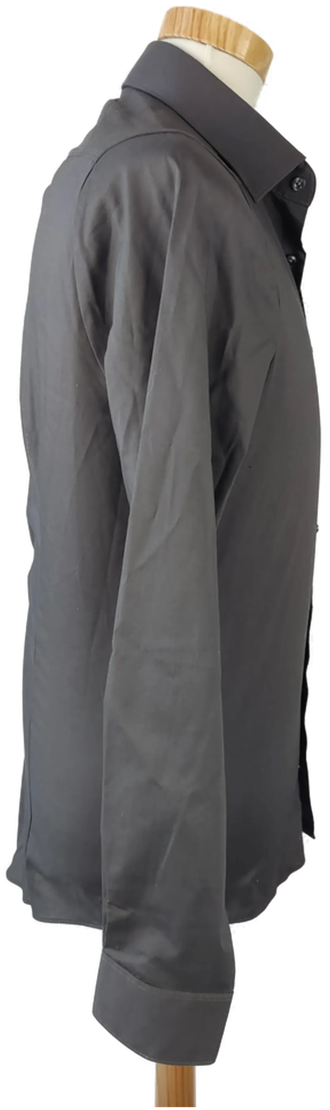 ROYAL CLASS Herren Hemd, grau - Gr. 38 (S) (body fit) – Bild 2