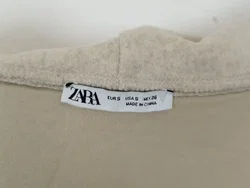 Zara Grauer Hoodie - ca. Gr. S / 100% Polyester - Bild 3