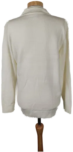 Strickpullover Damen weiss - XL/42 - Bild 2