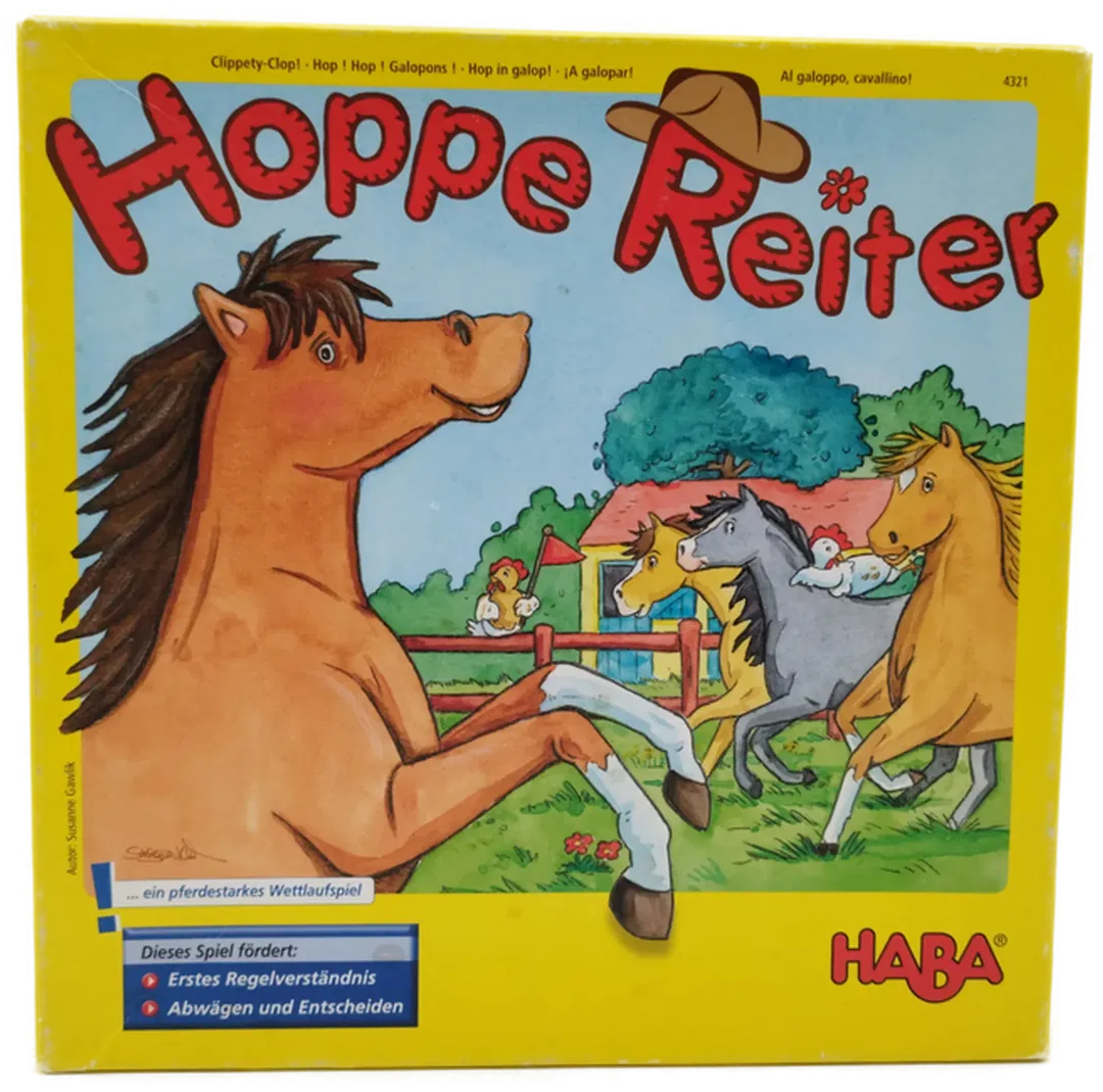 Hoppe Reiter - Sammel- und Pferdewettlaufspiel von HABA - Bild 4