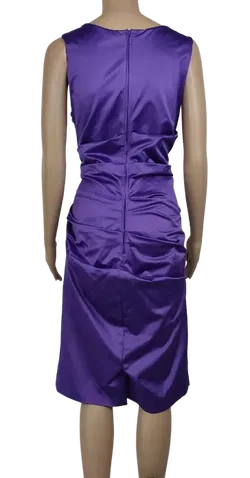 Vera Mont Damen Cocktailkleid, violett  - Gr. L - Bild 3
