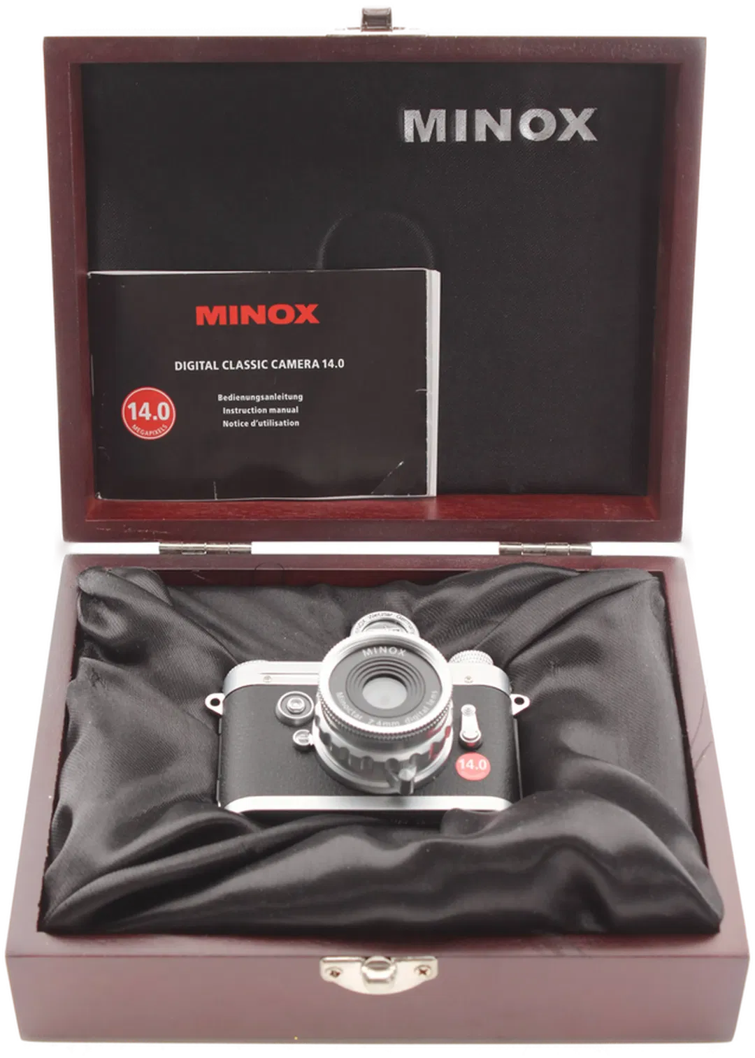 MINOX Digital Classic Camera 14.0 – Designkamera – mit Holzbox - Bild 1