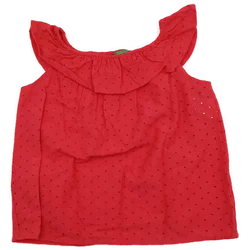 United Colors of Benetton Kindershirt rot Gr. S - Bild 1