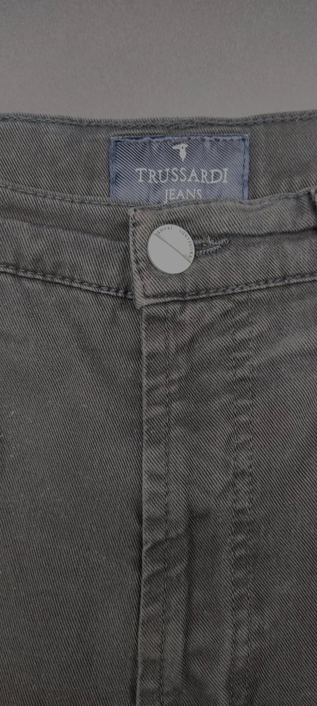 Trussardi Herren Jeans schwarz Gr. UK 34 – Bild 4
