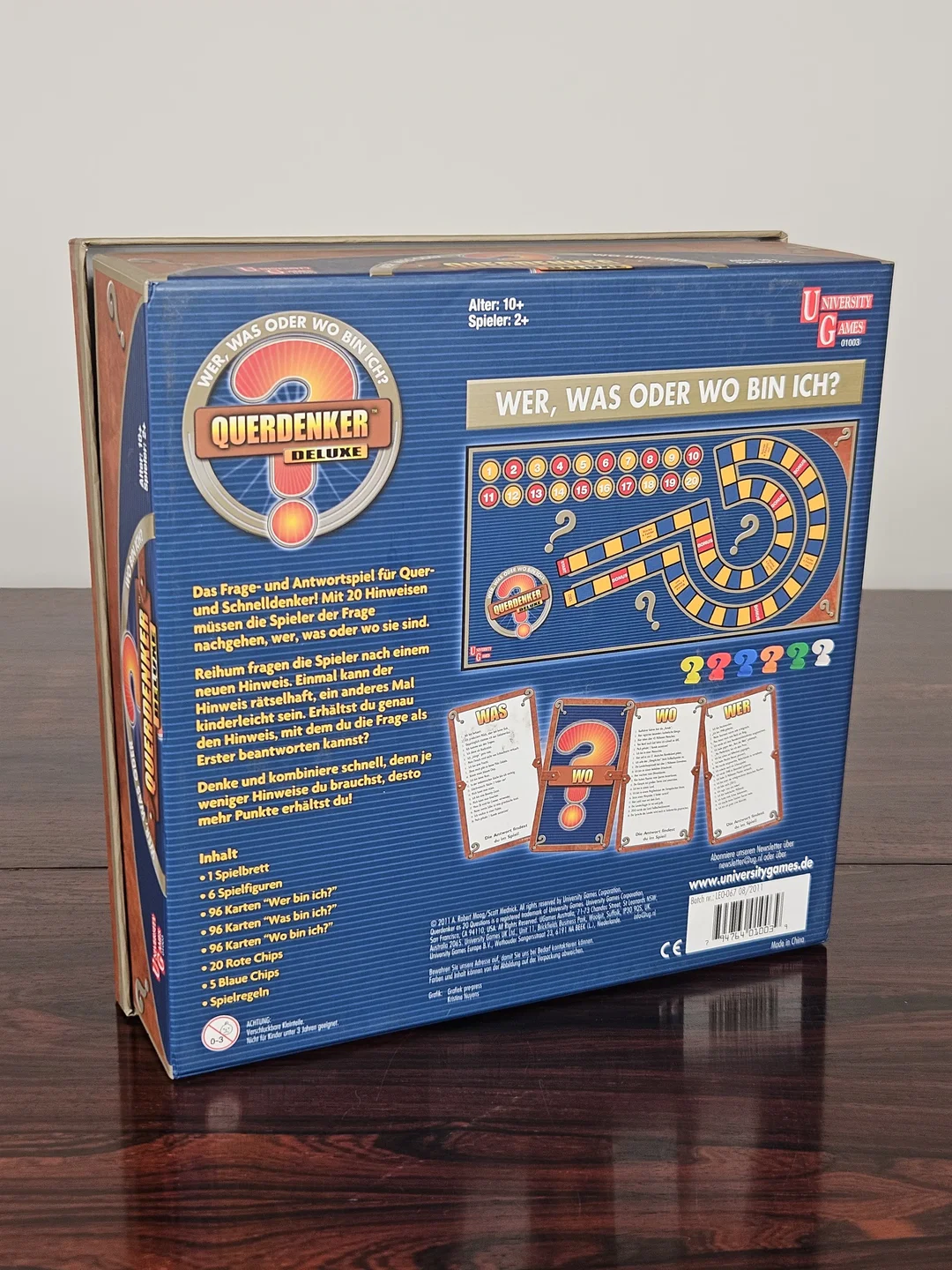 QUERDENKEN DELUXE - Gesellschaftsspiel -  UNIVERSITY GAMES – Bild 2