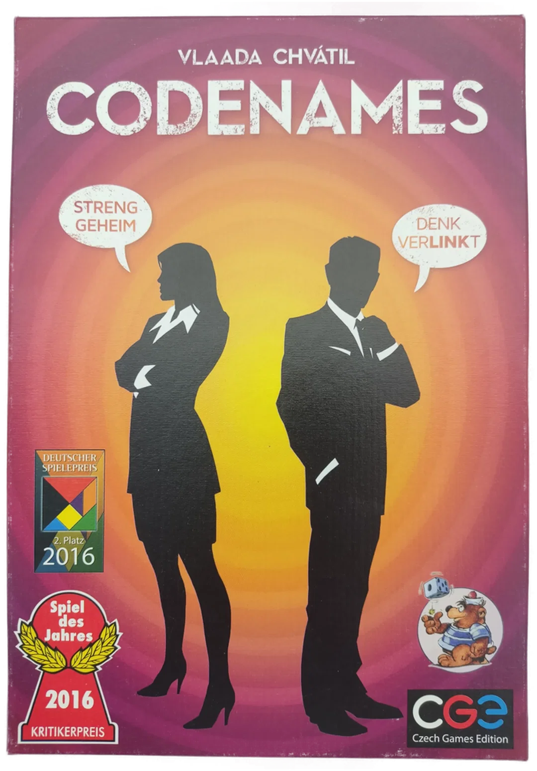 Brettspiel Codenames, 2–8 Spieler, ab 10 | Spiel des Jahres 2016 - Bild 4