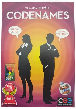 Brettspiel Codenames, 2–8 Spieler, ab 10 | Spiel des Jahres 2016 - Bild 1