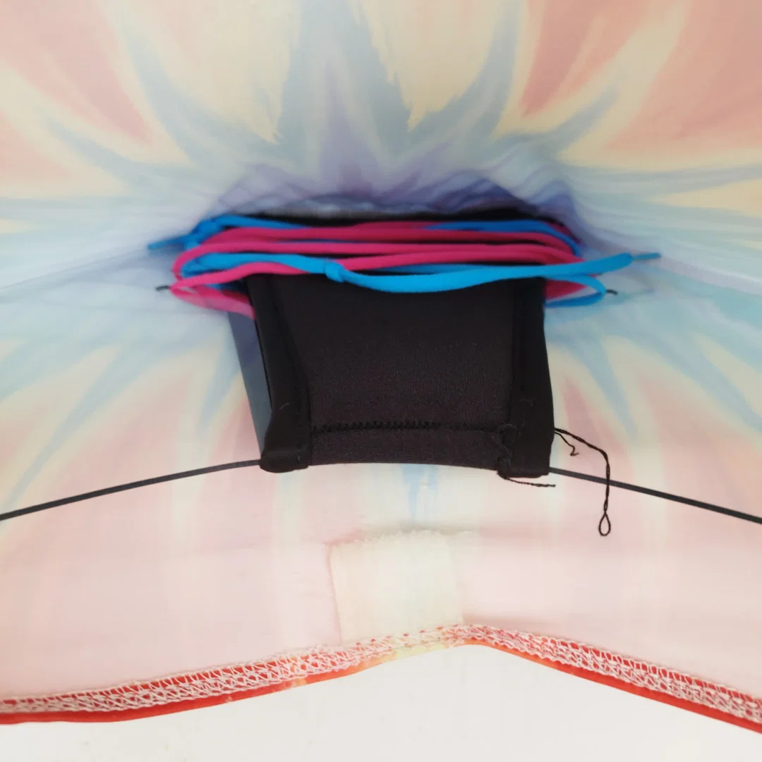 Bunte Meerjungfrau-Flosse zum Schwimmen - Hüfte 58cm/ dehnbar – Bild 4