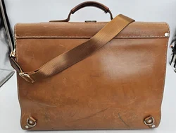McNeill Vintage Leder Aktentasche - hellbraun - Bild 3