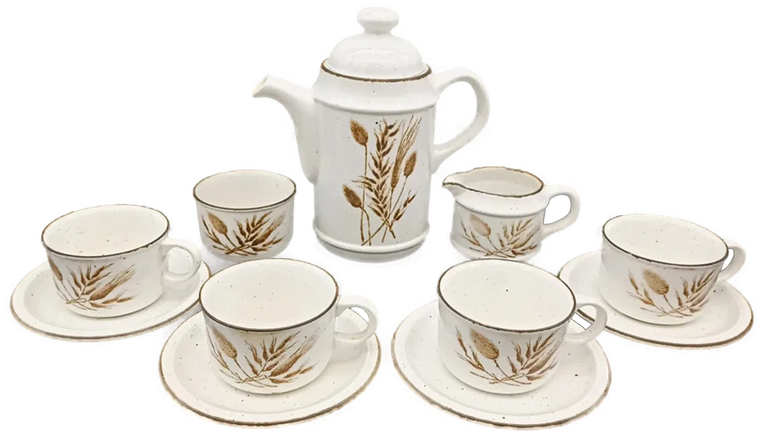 Royal Tudor Wheat - Kaffeeservice (11-teilig) - Bild 1