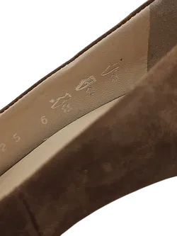 Högl Damen Veloursleder Pumps, braun - EU 37,5 - Bild 6