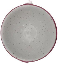 Gmundner Keramik Schüssel rosa Tupfen Durchmesser: 27 cm - Bild 2