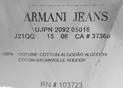 Armani Jeans Herrenjeans blau Gr. 34 – Vorschau 5